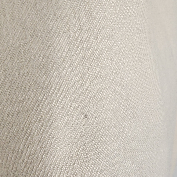 Anthropologie Maeve Colette Linen Blend Crop Wide Leg Pants In Chalk White - Picture 12 of 14